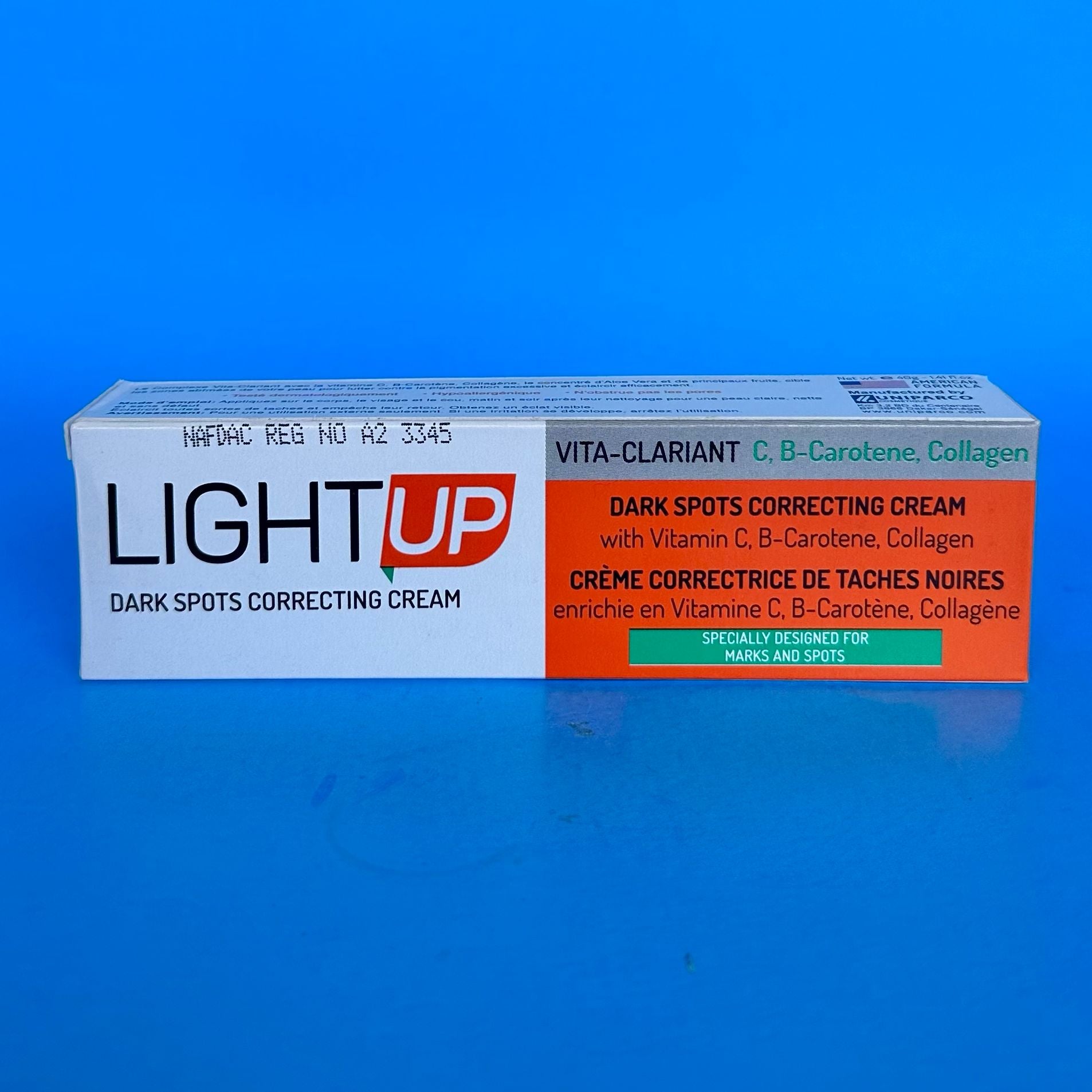 Light Up Cream Tube Mira Aura Beauty