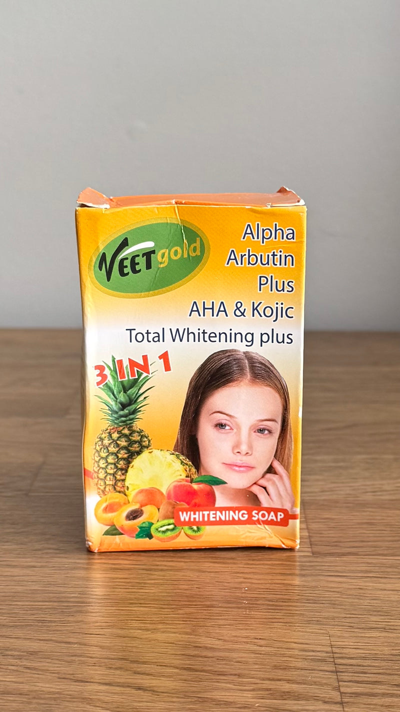 Vert gold alpha arbutin soap