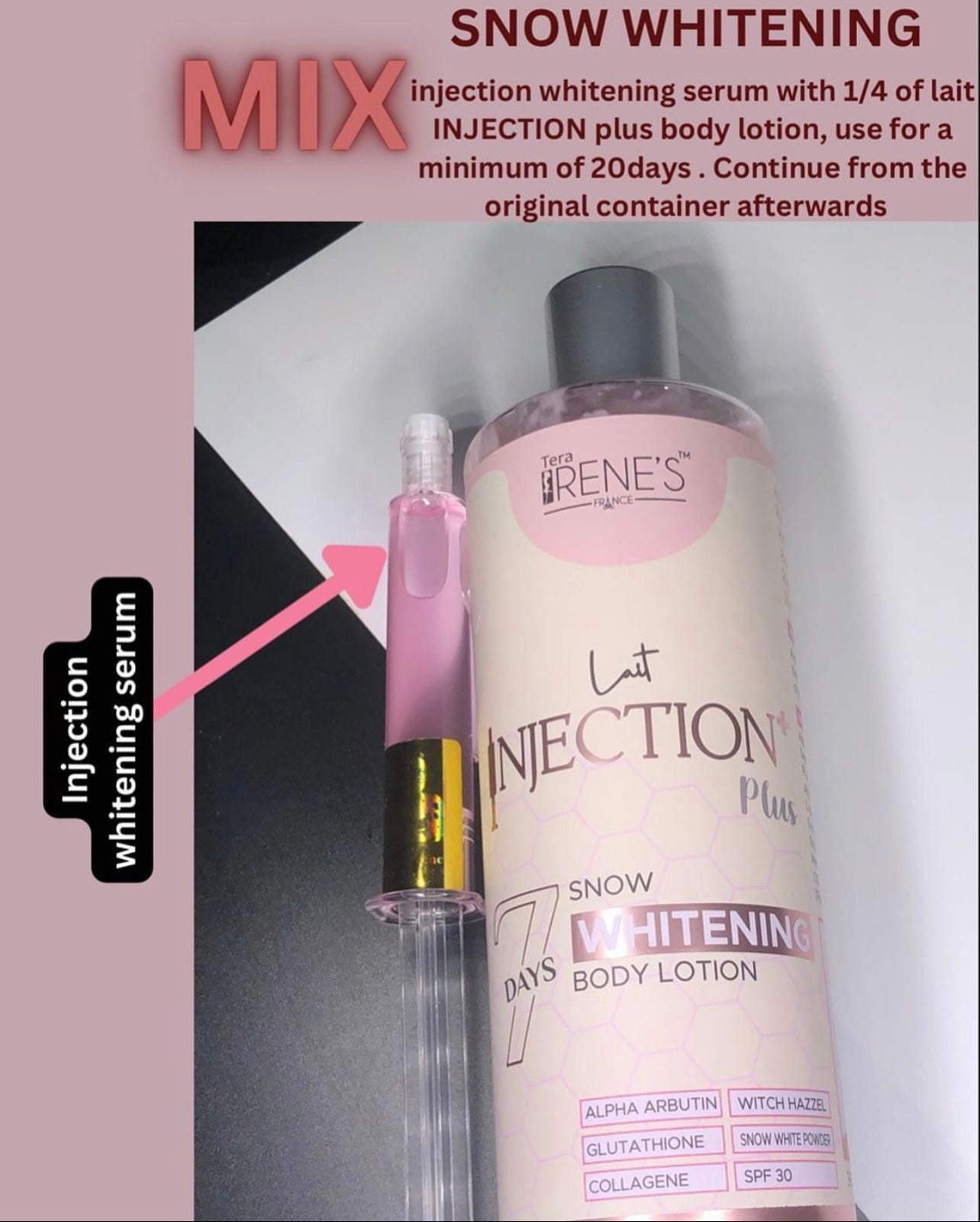 Tera Irene’s Lait Injection Lotion – Mira Aura Beauty LLC