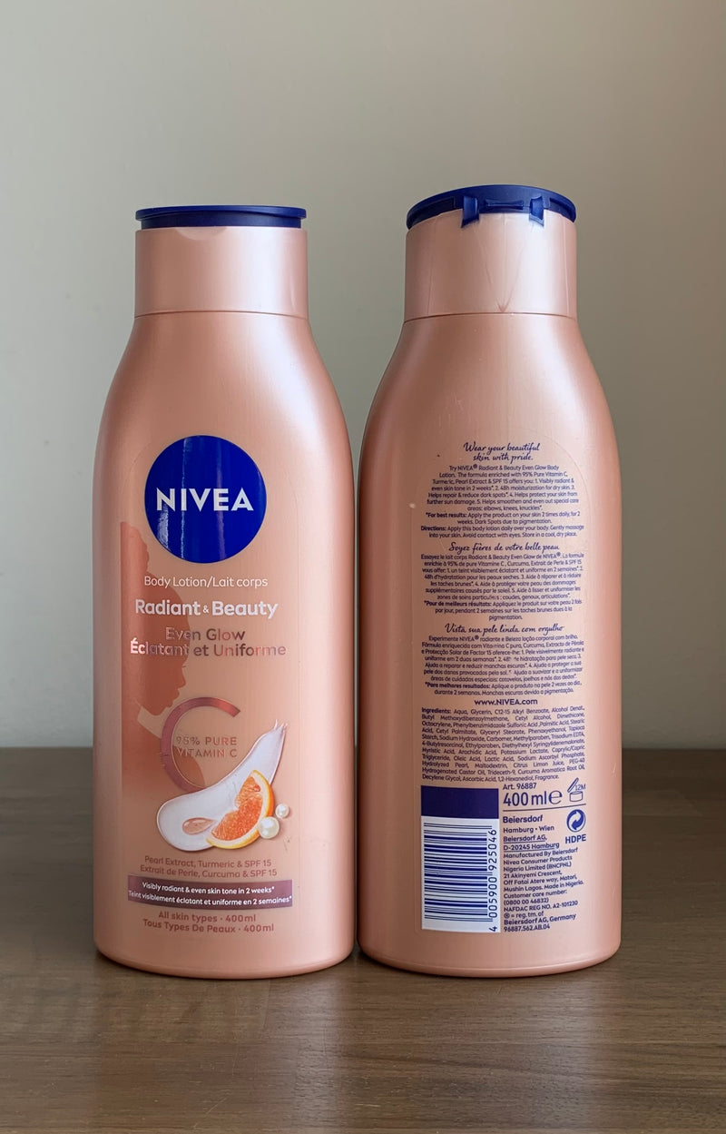 Nivea Radiance/Brightening Lotion