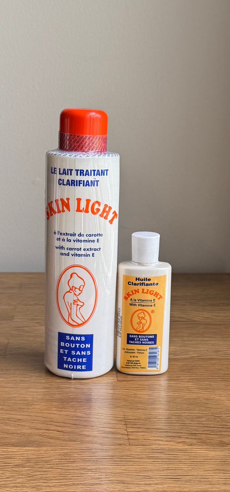 Skin light carrot set