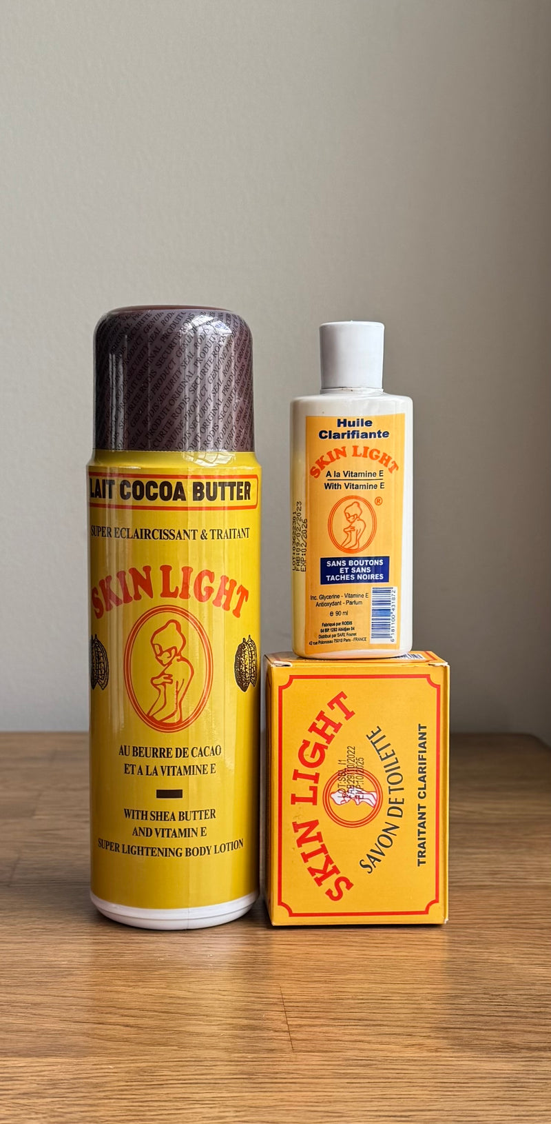 Skin Light cocoa Butter set