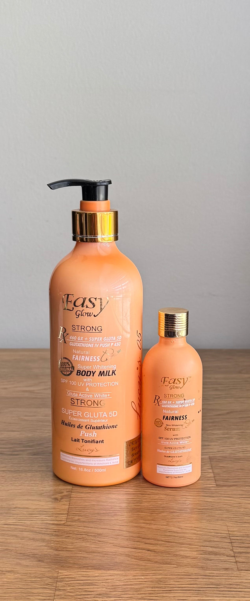 Easy Glow carrot Lotion and serum