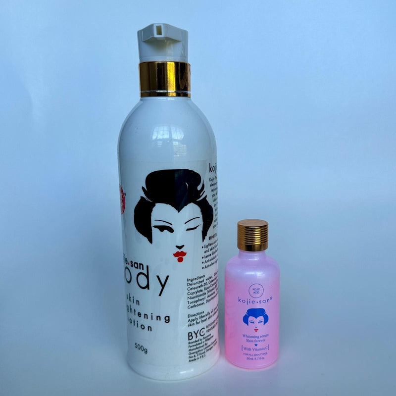 Kojie San Lighening Body Lotion & Serum
