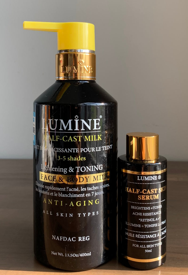 Lumine Halfcast Lotion & Serum