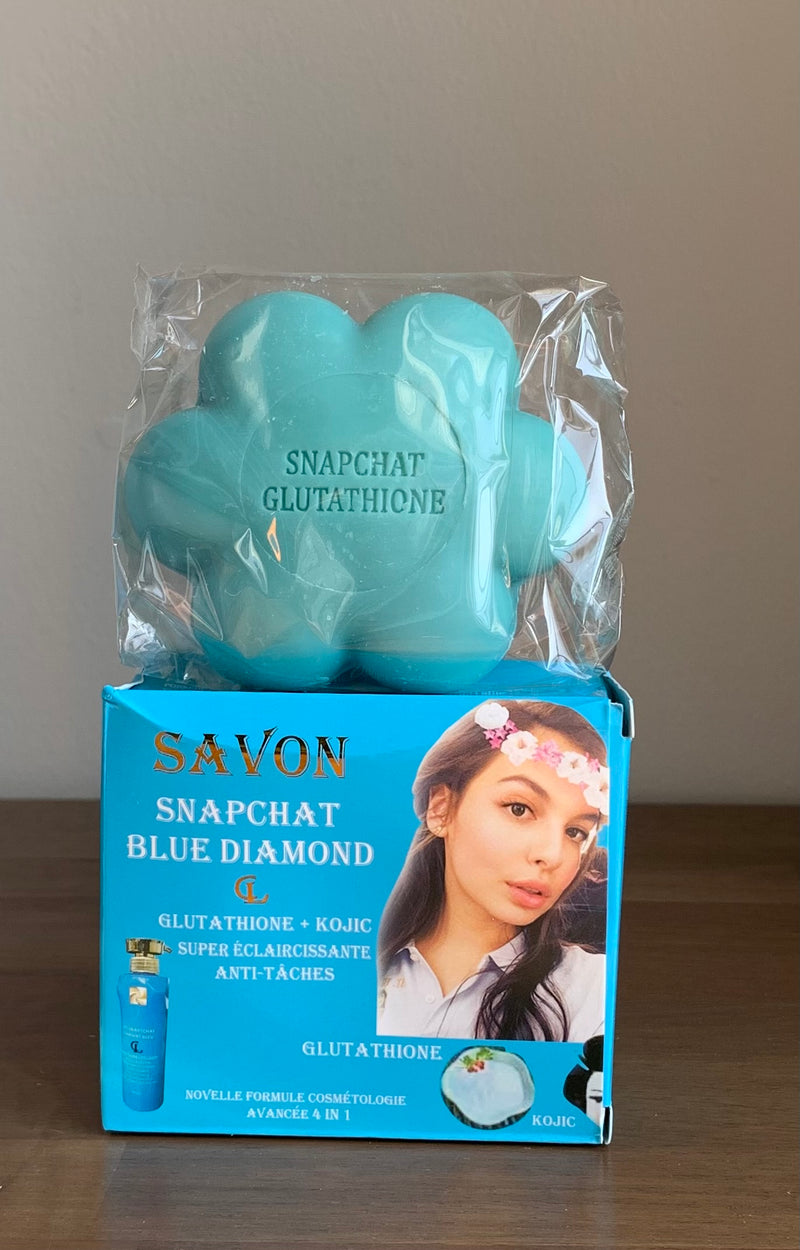 Snapchat Blue Diamond Soap