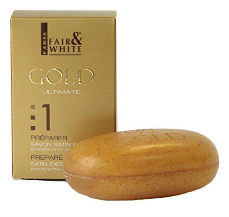 Fair & white gold soap