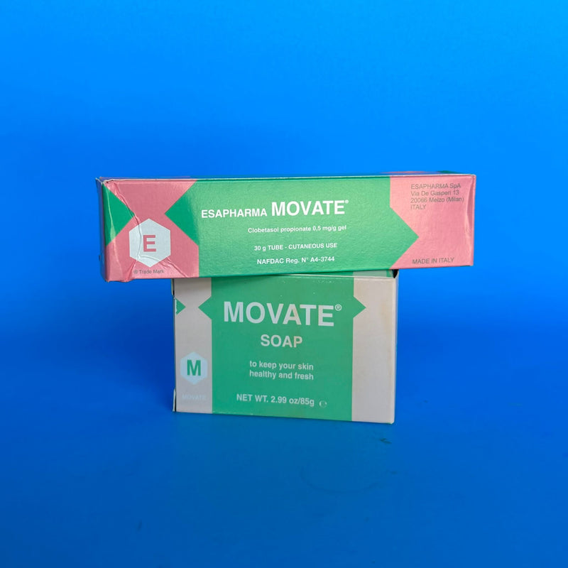 Movate Bar Soap & Tube Cream