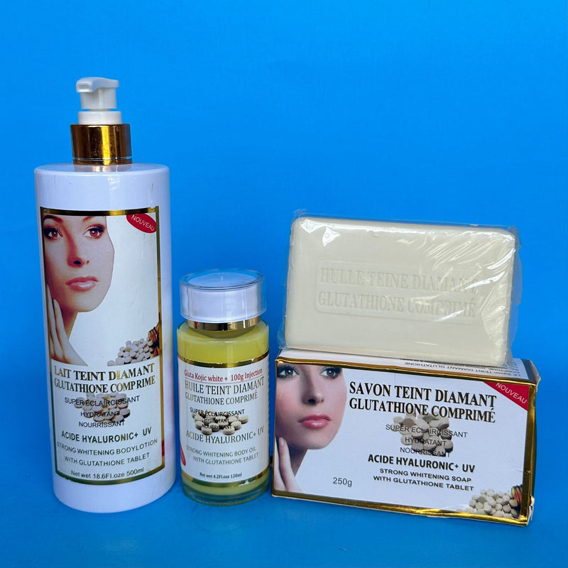 Glutathione Comprime Tient Diamant Set