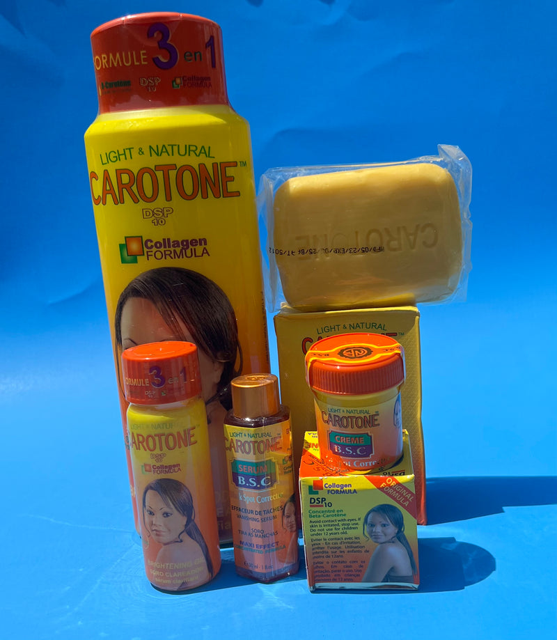 Carotone Lightening Face & Body Set