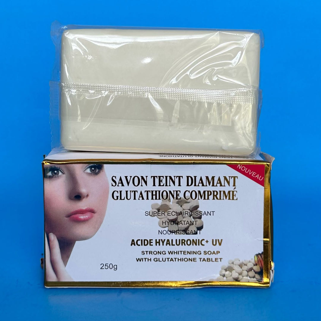 savon glutathione Comprime Tient Diamant Bar Soap 250g eyebrow growth product KB L-Glutathione Plus NAC FREE SHIPPING ON ALL ORDERS OVER $50:Eczema Skin Support (43% off)