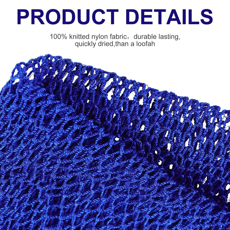 100% knitted nylon fabric, durable lasting, quickly dried, than a loofah