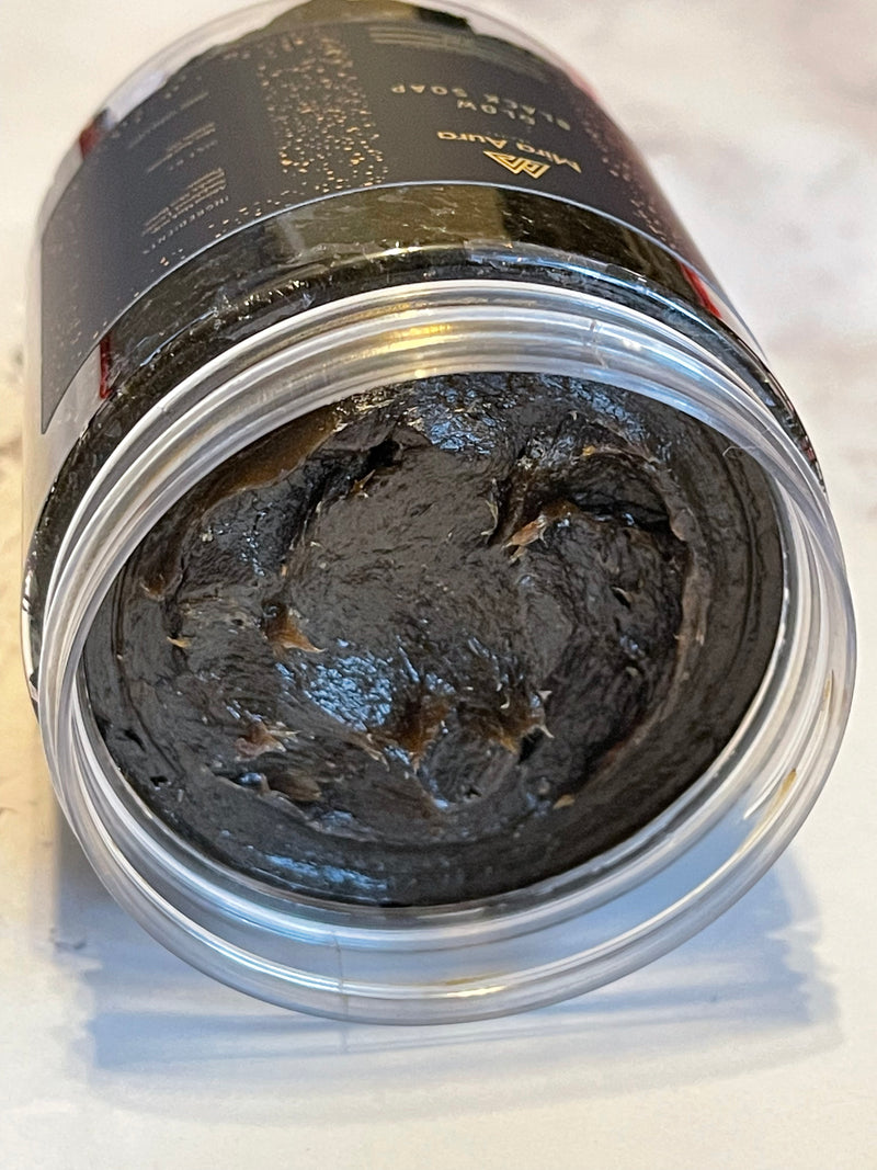 Moroccan Argan Glow Black Soap