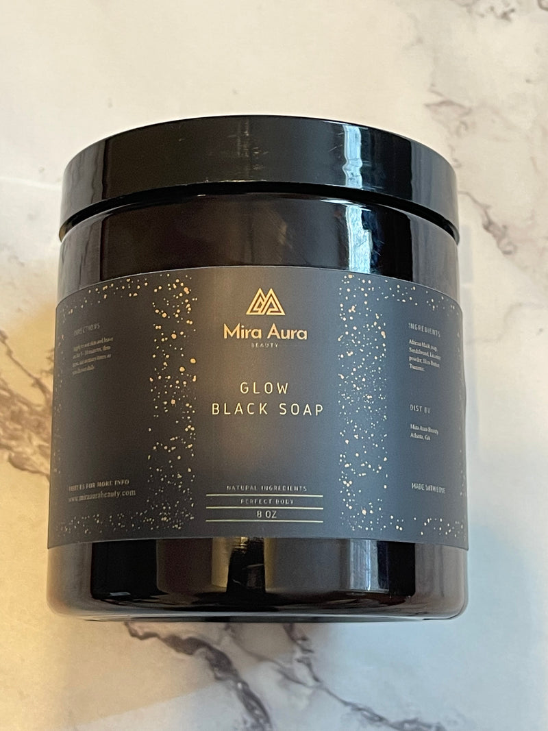 Moroccan Argan Glow Black Soap